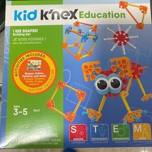 Kid K’Nex I SEE SHAPES! Building Set, Ages 3-5, New Sealed